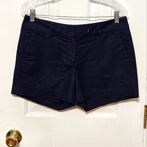 Ann Taylor Petite Signature Navy Shorts size 6P